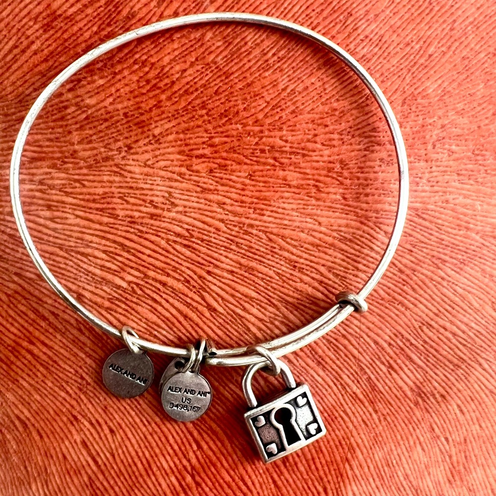 Alex and Ani Lock Bracelet